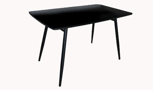 Кухонный обеденный стол Брик, черный в Надыме - изображение