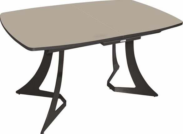 Кухонный стол раскладной Милан (стекло) в Надыме - изображение