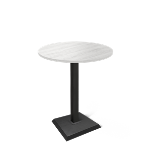 Барный стол SHT-TU5-BS2/H110 / SHT-TT 80 ЛДСП (сосна касцина/черный) в Салехарде