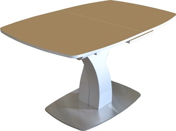 Кухонный стол раскладной Нотр-Дам (стекло) в Надыме