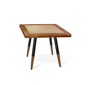 Керамический стол SHT-TU12 (4 шт.)/ТT7 60/60 (черный/темный орех/брашированный коричневый/песочный) в Салехарде