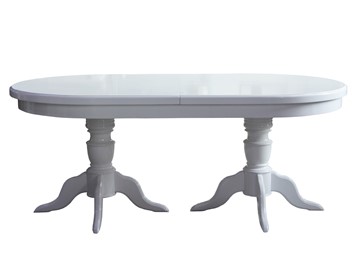 Кухонный раздвижной стол 3,0(3,5)х1,1 на двух тумбах, (стандартная покраска) в Губкинском