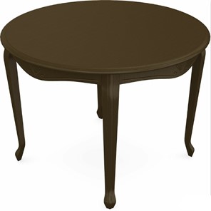 Обеденный круглый стол Кабриоль исп. Круг 1050, тон 5 (Морилка/Эмаль) в Новом Уренгое