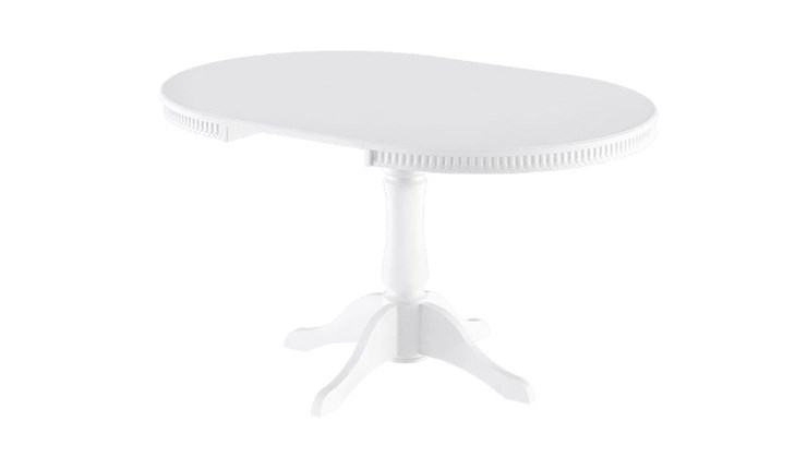 Кухонный раскладной стол Орландо Т1, цвет Белый матовый (Б-111.02.1) в Губкинском - изображение 1