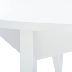 Кухонный раскладной стол Leset Говард 1Р (Белый 9003) в Салехарде - предосмотр 3