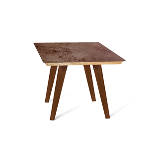 Обеденный стол SHT-TU16 (4 шт.)/ТT8 60/60 (темный орех/прозрачный лак/коричневая сепия) в Лабытнанги