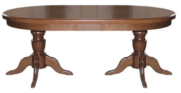 Деревянный стол на кухню 2,0(2,5)х1,1 на двух тумбах, (патина) в Новом Уренгое