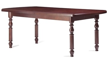 Деревянный стол 2,5(3,0)х1,1 на четырех ножках, (патина) в Салехарде