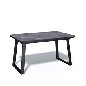 Стол раздвижной AZ1200 (черный/керамика мрамор черный) в Надыме