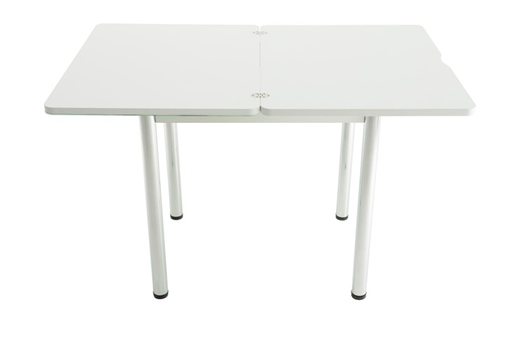Раздвижной стол Бари дерево №8 (Exclusive h173/белый) в Салехарде - изображение 4