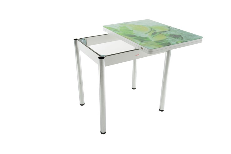 Обеденный раздвижной стол Бари дерево №8 (Exclusive h181/белый) в Салехарде - изображение 2