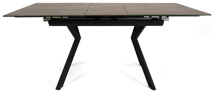 Кухонный раздвижной стол Бордо 1CX 140х85 (Oxide Moro/Графит) в Надыме - изображение 3