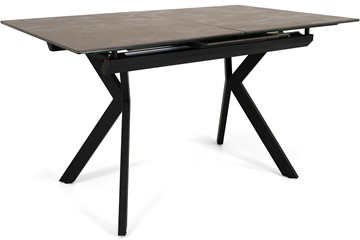 Кухонный раздвижной стол Бордо 1CX 140х85 (Oxide Moro/Графит) в Надыме