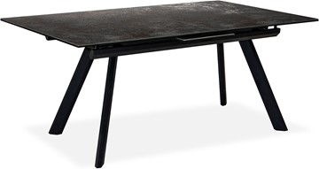 Обеденный раздвижной стол Бордо 3CQ 180х95 (Oxide Nero/Графит) в Новом Уренгое