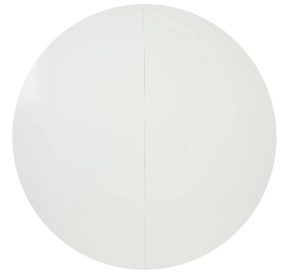 Стол круглый раздвижной BOSCO (Боско) бук/мдф 100*75*100+30см, Белый/Коричневый арт.13997 в Салехарде - изображение 5