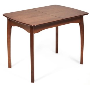 Кухонный стол раздвижной Caterina, бук/мдф, 100+30x70x75, коричневый арт.14122 в Новом Уренгое