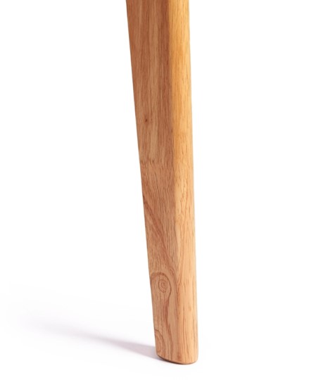 Стол раздвижной Claire, дерево гевея/МДФ, 110+30x75x75 Белый/натуральный арт.15111 в Муравленко - изображение 10