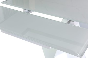 Кухонный раздвижной стол CT992 белый в Салехарде - предосмотр 10