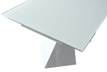 Кухонный раздвижной стол CT992 белый в Салехарде - предосмотр 6