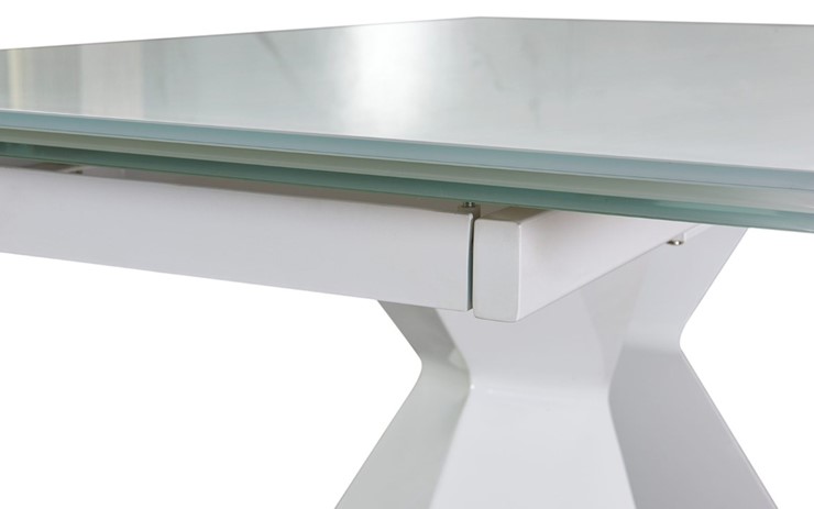 Кухонный раздвижной стол CT992 белый в Салехарде - изображение 9