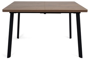 Кухонный стол раздвижной Дали-2L(ноги черные, дуб табако) в Салехарде - предосмотр 1