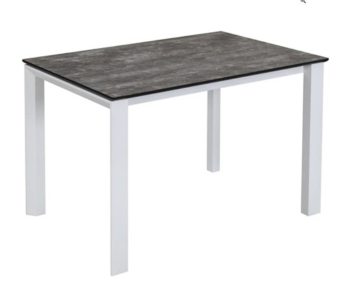 Кухонный раздвижной стол Denver Темный дуб/Черный, Белый в Салехарде - изображение