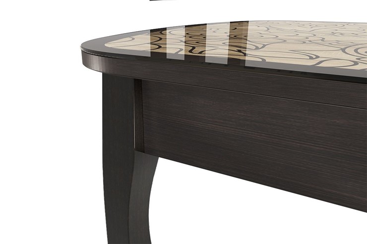 Кухонный раскладной стол Экстра 2 цвет венге-арабика (1000х600х745) в Надыме - изображение 1