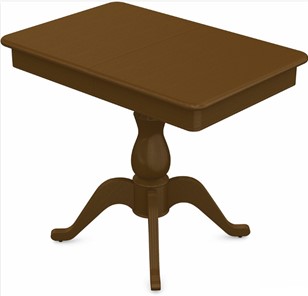 Кухонный раздвижной стол Фабрицио-1 исп. Мини 1100, Тон 2 Покраска + патина с прорисовкой (на столешнице) в Салехарде