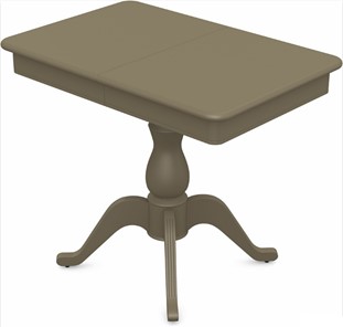 Обеденный раздвижной стол Фабрицио-1 исп. Мини 1100, Тон 40 Покраска + патина с прорисовкой (на столешнице) в Салехарде