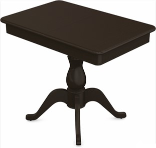 Кухонный раскладной стол Фабрицио-1 исп. Мини 1100, Тон 8 Покраска + патина с прорисовкой (на столешнице) в Салехарде - предосмотр