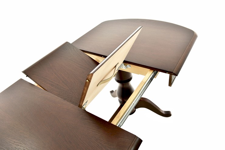 Обеденный раздвижной стол Фабрицио-2 исп. Мыло 1200, Тон 11 Покраска + патина (в местах фрезеровки) в Салехарде - изображение 4