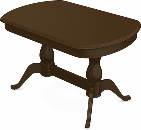 Раздвижной стол Фабрицио-2 исп. Мыло 1400, Тон 4 Покраска + патина (в местах фрезеровки) в Салехарде - изображение