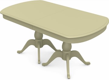 Раздвижной стол Фабрицио-2 исп. Мыло большой 2 вставки, Тон 10 Покраска + патина (в местах фрезеровки) в Салехарде - предосмотр