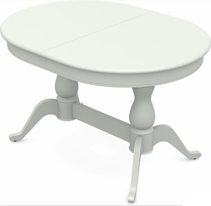 Кухонный стол раскладной Фабрицио-2 исп. Овал 1600, Тон 9 Покраска + патина (в местах фрезеровки) в Надыме