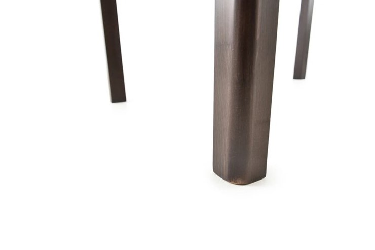 Обеденный раздвижной стол Гамбург исп. 1, Пластик (Дерево тёмное, опоры деревянные) в Салехарде - изображение 8