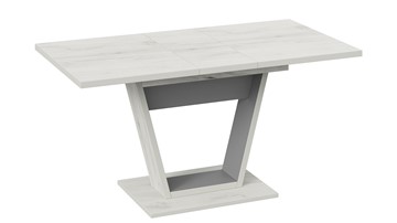 Раздвижной стол Гавана тип 1 (Дуб крафт белый/Серый графит) в Надыме - предосмотр 3