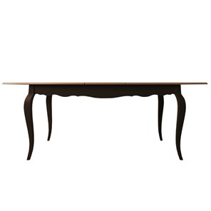 Кухонный стол раздвижной Leontina (ST9338BLK) Черный в Салехарде