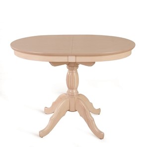 Кухонный раздвижной стол Лилия (беленый дуб) 78,5x82x110+35 в Надыме