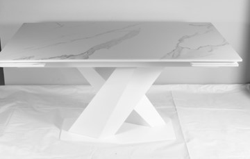 Кухонный раздвижной стол Марк столешница стекло в Ноябрьске