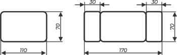 Раздвижной стол Милан-1 EVO, ноги металлические черные, белый цемент в Салехарде - изображение 3