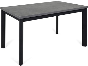 Кухонный раздвижной стол Нагано-3L (ноги черные, серый камень) в Лабытнанги