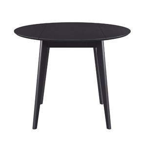 Кухонный раскладной стол Орион Drop Leaf 100, Черный в Муравленко