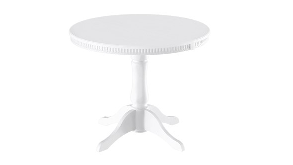Кухонный раскладной стол Орландо Т1, цвет Белый матовый (Б-111.02.1) в Салехарде - изображение