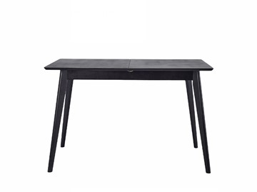 Обеденный раздвижной стол Daiva Пегас Сlassic Plus 120, Черный в Надыме