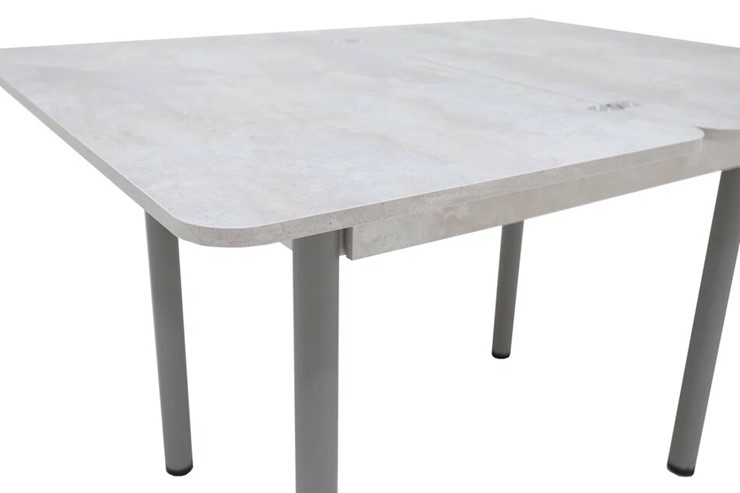 Кухонный раздвижной стол Прайм-3Р, Цемент светлый в Надыме - изображение 3