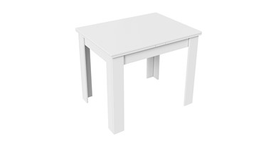 Кухонный раздвижной стол Промо тип 3 (Белый/Белый) в Салехарде