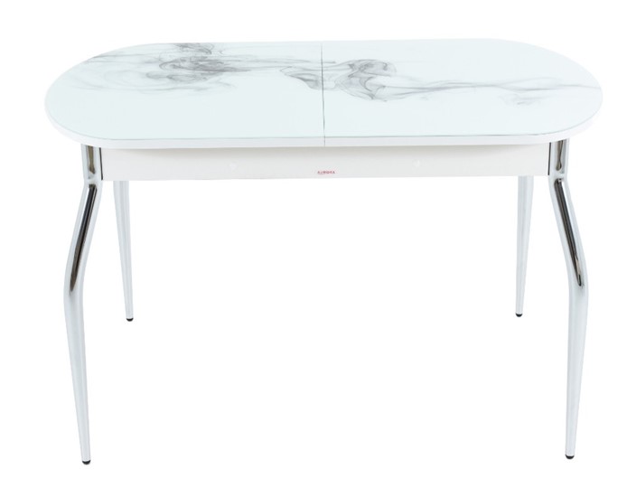 Кухонный стол раздвижной Ривьера исп.1 ноги метал. крашеные №24 Фотопечать (Фрукты №17) в Салехарде - изображение 6