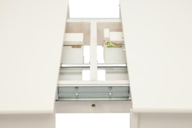 Кухонный раскладной стол Siena ( SA-T6EX2L ) 150+35+35х80х75, ivory white (слоновая кость 2-5) арт.12490 в Салехарде - изображение 1
