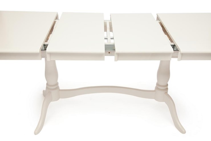 Кухонный раскладной стол Siena ( SA-T6EX2L ) 150+35+35х80х75, ivory white (слоновая кость 2-5) арт.12490 в Надыме - изображение 3