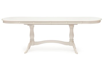 Кухонный раскладной стол Siena ( SA-T6EX2L ) 150+35+35х80х75, ivory white (слоновая кость 2-5) арт.12490 в Губкинском